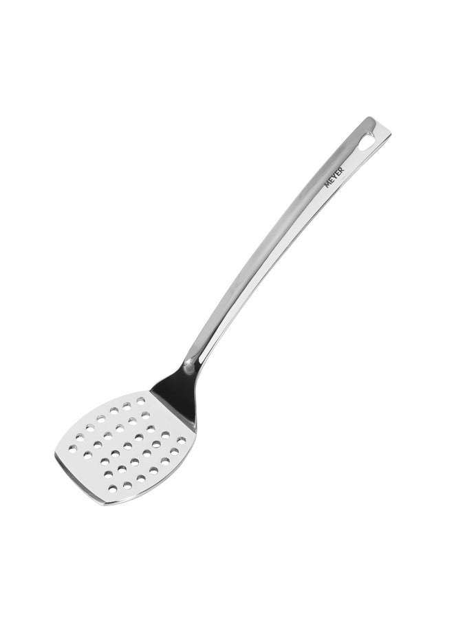Meyer Stainless Steel Slotted Turner for Dosa, Roti, Omlette, Paranthas, PavBhaji, Breads | Kitchen Tools for Home, 33cm - Image 1
